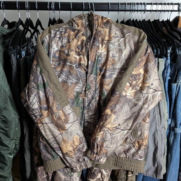Realtree insulated hooded work jacket - Picture 1 of 5